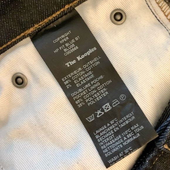 The Kooples Skull Rivets Fit Skinny Jeans 30 31 - Picture 9 of 16